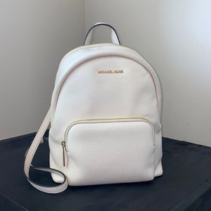 Michael Kors Cream Backpack